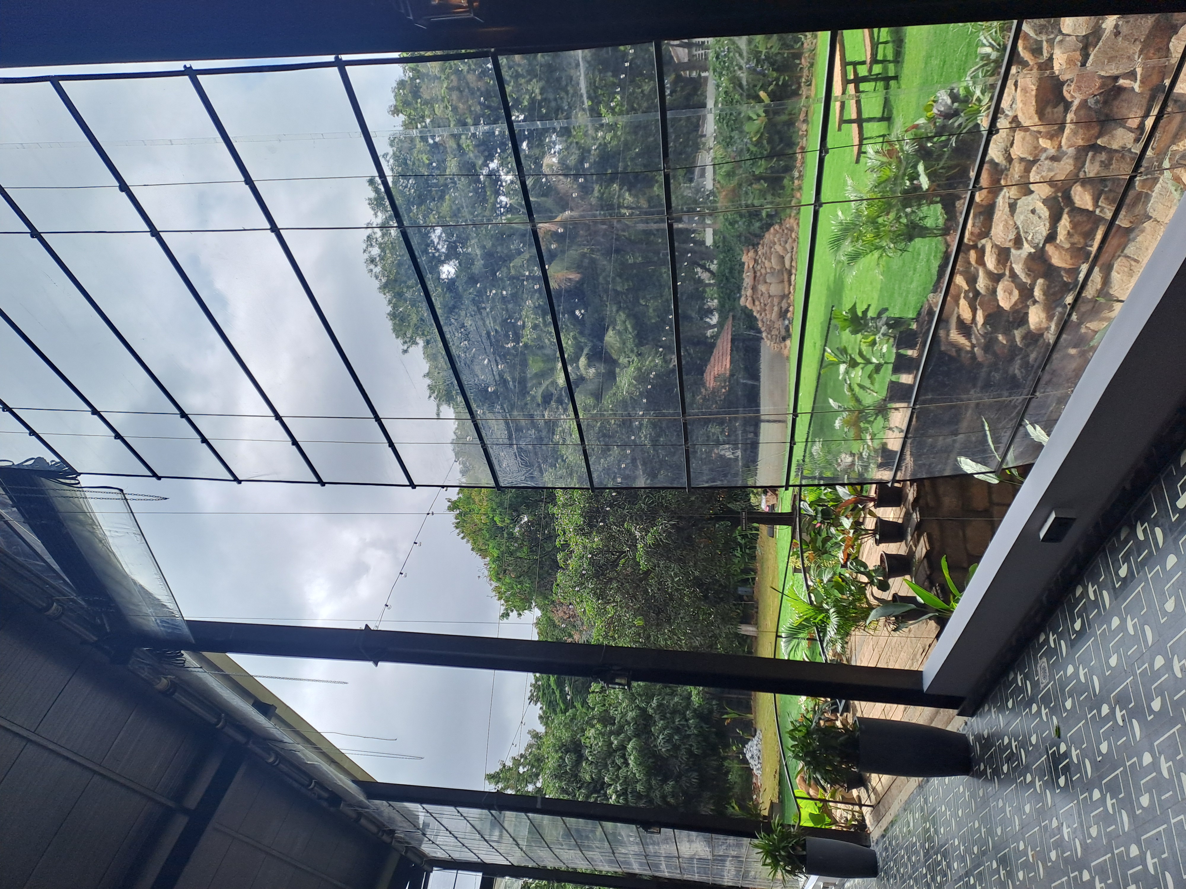 Weatherproof Outdoor Blinds Terrace